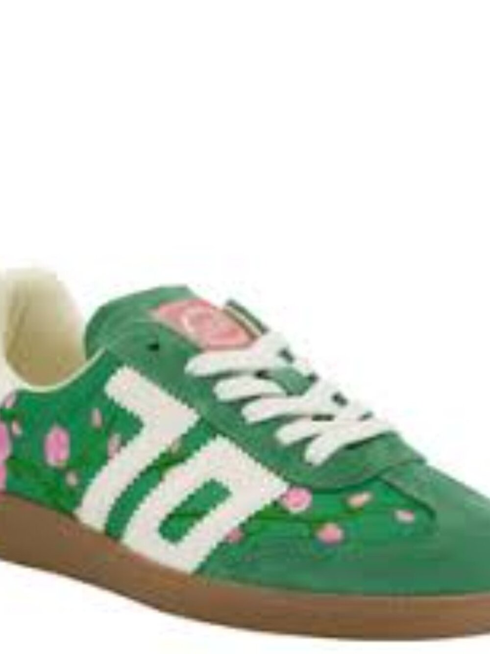 NEW IN BOX BACK 70 BACK70 GHOST C26 FLORAL GREEN Sneakers Shoes sizes 6,7 & 8 - Picture 2 of 2